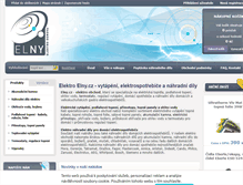 Tablet Screenshot of elny.cz